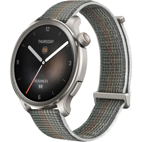 Amazfit Balance Smart Watch with AMOLED Display, Advanced Health & Body Composition Monitoring, GPS, Bluetooth Calling, AI Fitness Coach, Sleep Tracking & Long Battery Life