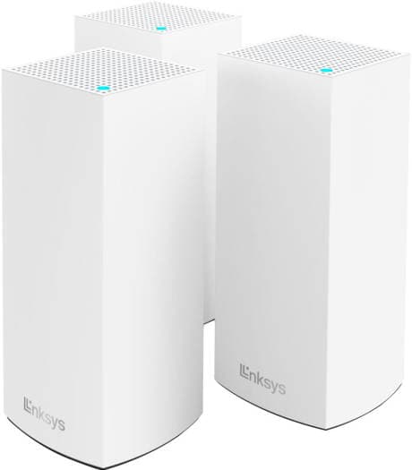 Linksys Atlas WiFi 6 AX3000 Mesh System MX2003 3-Pack, Dual-Band Wireless Router with Whole Home Coverage, Gigabit WiFi, Intelligent Mesh Technology & Smart Home Connectivity UAE